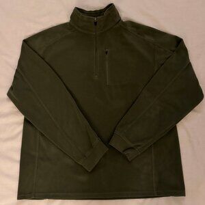 LL Bean Men's Large Half Zip Pullover